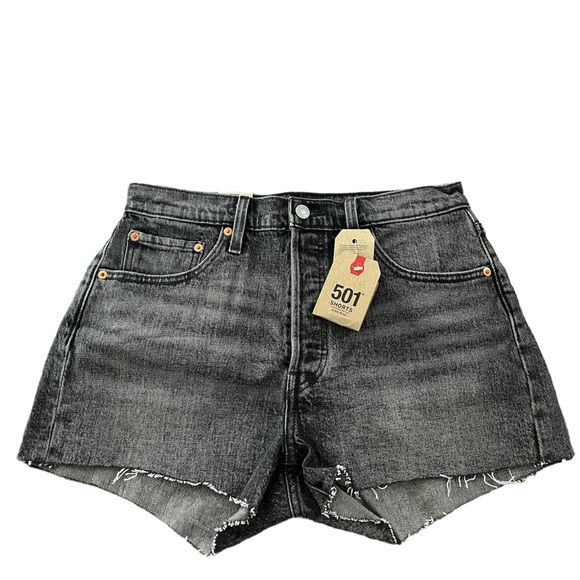 Levi 501 Denim Shorts - Picture 1 of 3